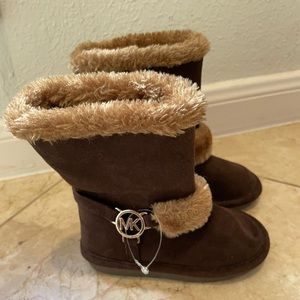 NEVER WORN toddler Michael Kor boot